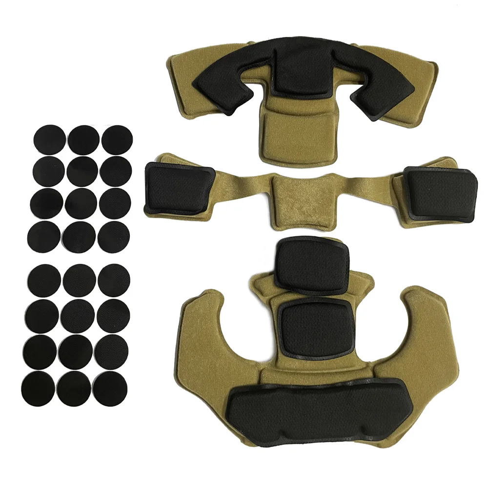 Casque tactique Wendy 3.0, Version d'entraînement, Double coussin spongieux, système de Suspension suspendu, sangle de menton, équipement de casque Airsoft MICH rapide  18
