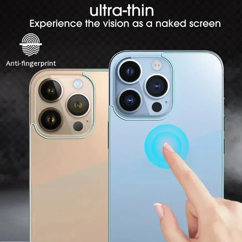 Premium Back Screen Tempered Glass Protector - Ultra-Clear and Durable Film for Enhanced Device Protection