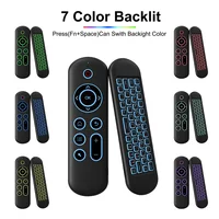 MRSVI Air Mouse Remote Control M5 Wireless 2.4G&Bluetooth With 7 Color Backlit Gyroscope Keyboard for Smart Android TV Box,PC 3