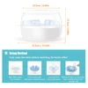 Microwave Bottle Sterilizer Set Steam Sterilizer Fits 6 Baby Bottles for Baby Bottles Pacifiers Cups Disinfect in 2-6 Minutes 3