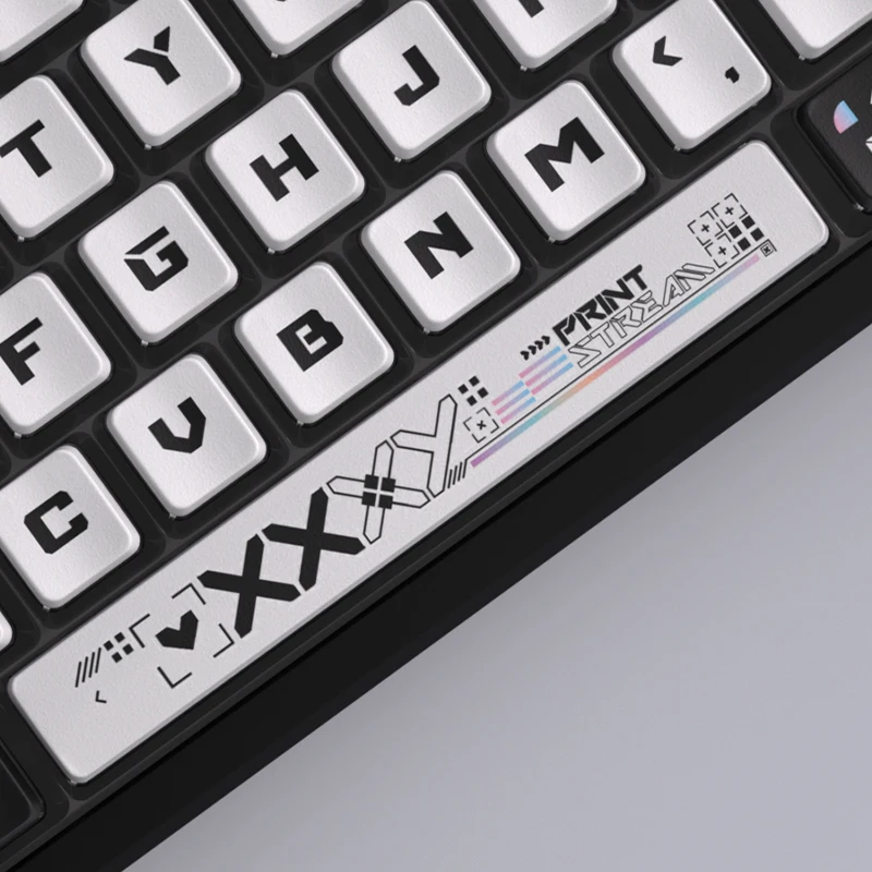 Keycaps Conjunto para Teclado Mecânico Mifuny Pudim Transparente Cool Pbt Perfil Oem Jogos Acessórios - Imagem 3