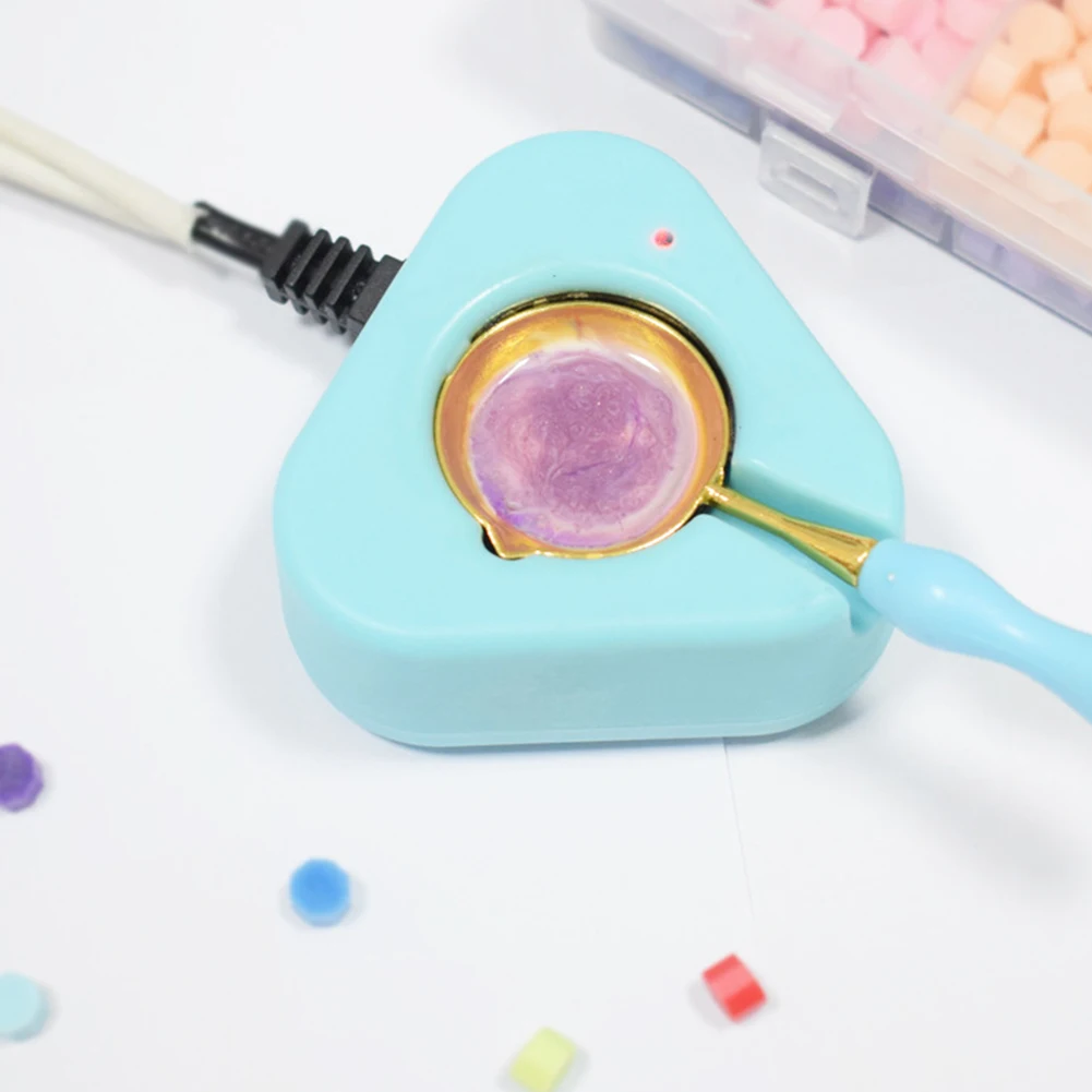 범용 전기 용광로 스틱, 구슬 녹는 가열 녹는 왁스 용광로, DIY 스탬프 공예 워머, 청첩장용 녹는