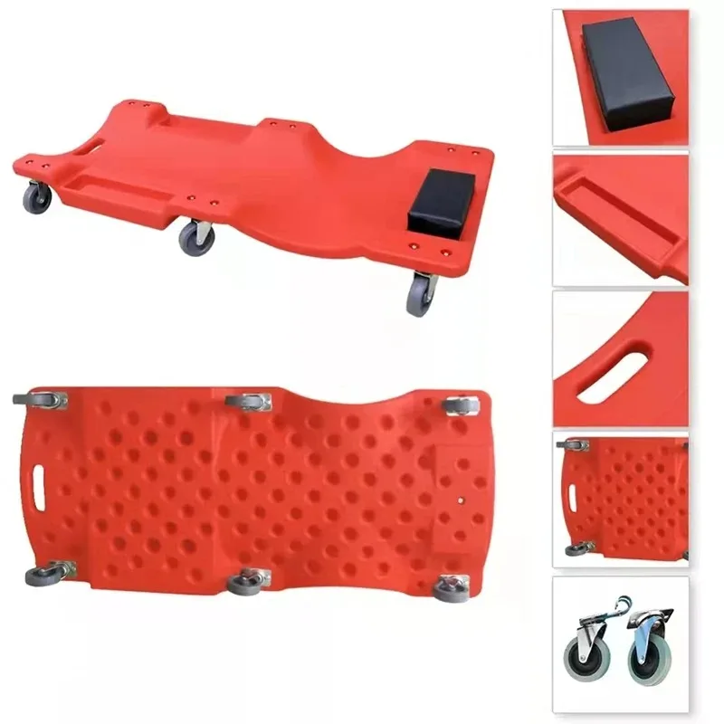 36/40 inch Car Repair Lying Board With LED Light Skateboard Spare Parts Repair Board Bed
