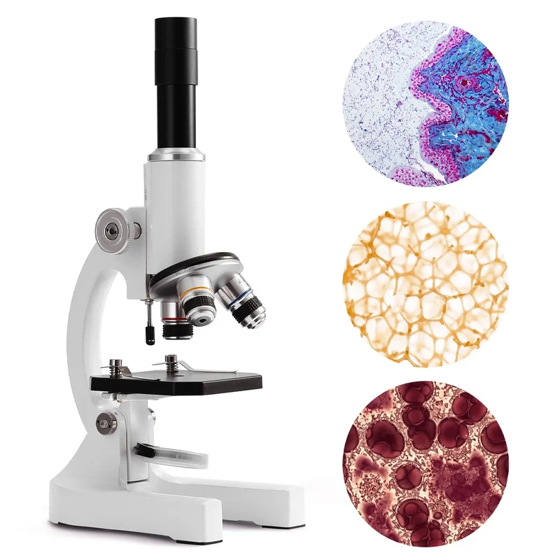 Digital Microscope 64X-2400X Monocular Optical Elementary School