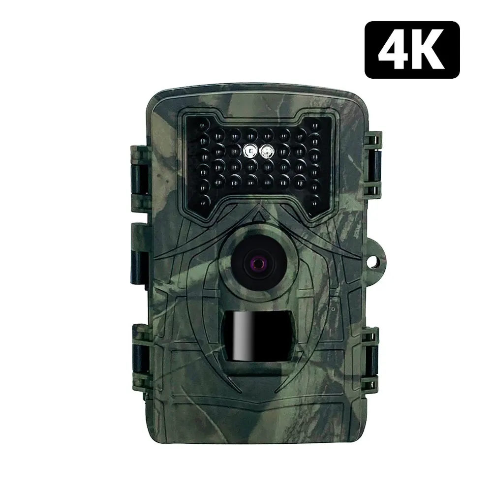 

Trail Camera PR2000 with 120°Wide Lens Trap Night Vision light,IP66 video cameras with 34pcs Infrared LED for Wildlife Monitorin