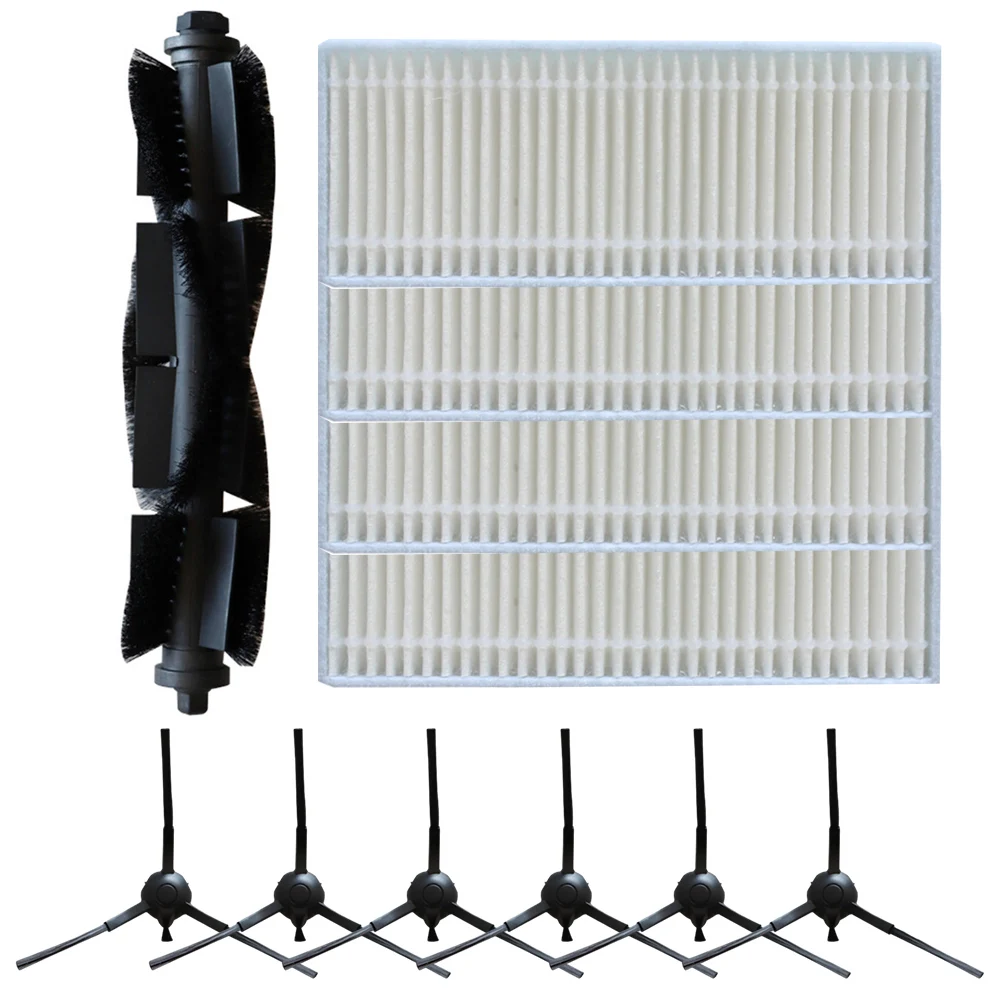 

Обеспечивает непрерывную очистку с помощью запасной главной боковой щетки ролика и фильтра для робота-пылесоса bottile s8 plus