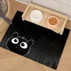 Non-Slip Cat and Dog Feeding Mat Cute Pattern Leakproof Waterproof Easy Clean Surface Machine Washable Durable for All Breeds 5