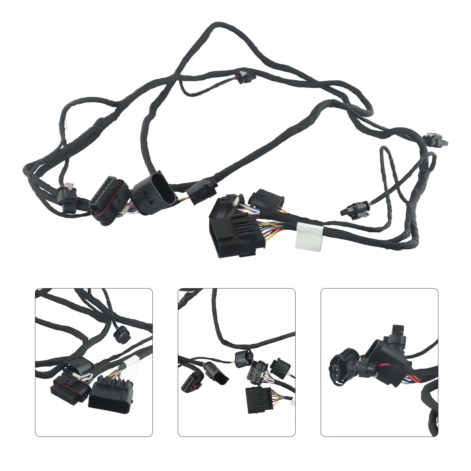 61129395453 Accessories Black Bumper Wiring Harness Practical Replacement Useful Brand New Durable High Quality