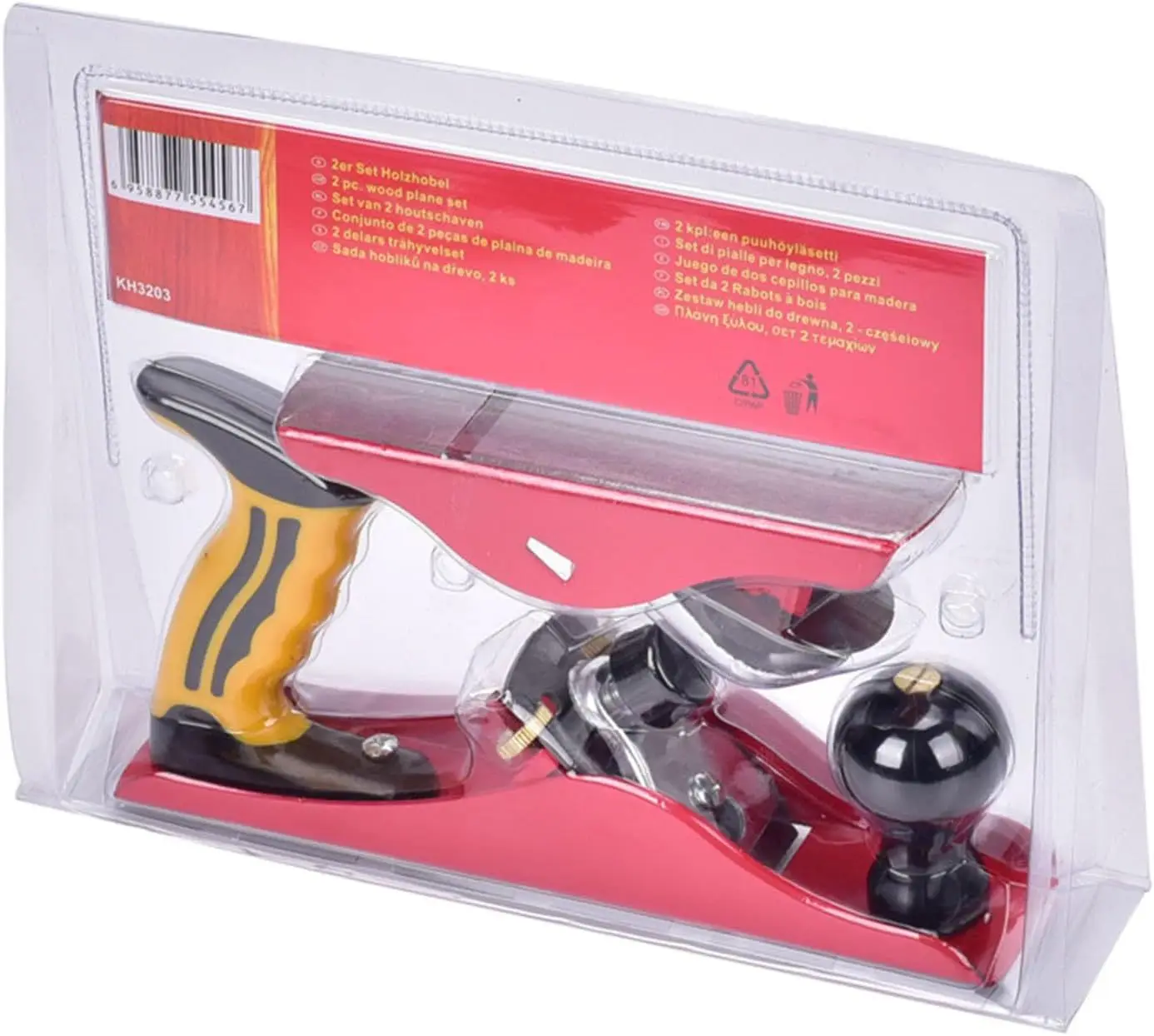 New Wood Hand Planer Set Hand Tool Block Plane for Trimming Projects European Woodworking Carpenter DIY Model Making Planer