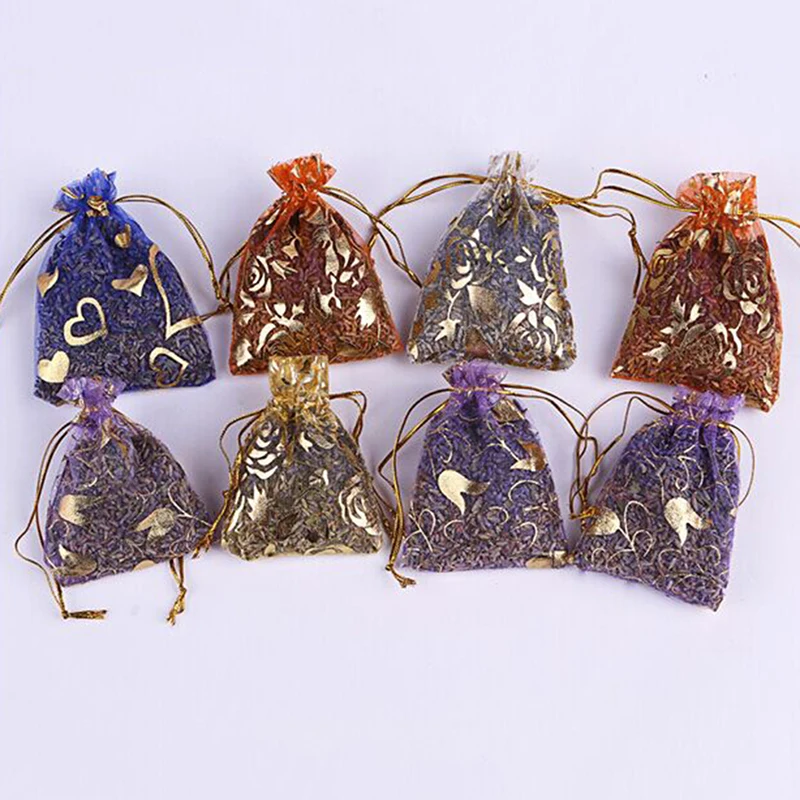 Lavender Fragrant Bags 1pc Filled With Naturally Dried Lavender Flower Buds Multi-purpose Drawer Bag Room Refreshing Air deodorant sachet bags,fragrance bags