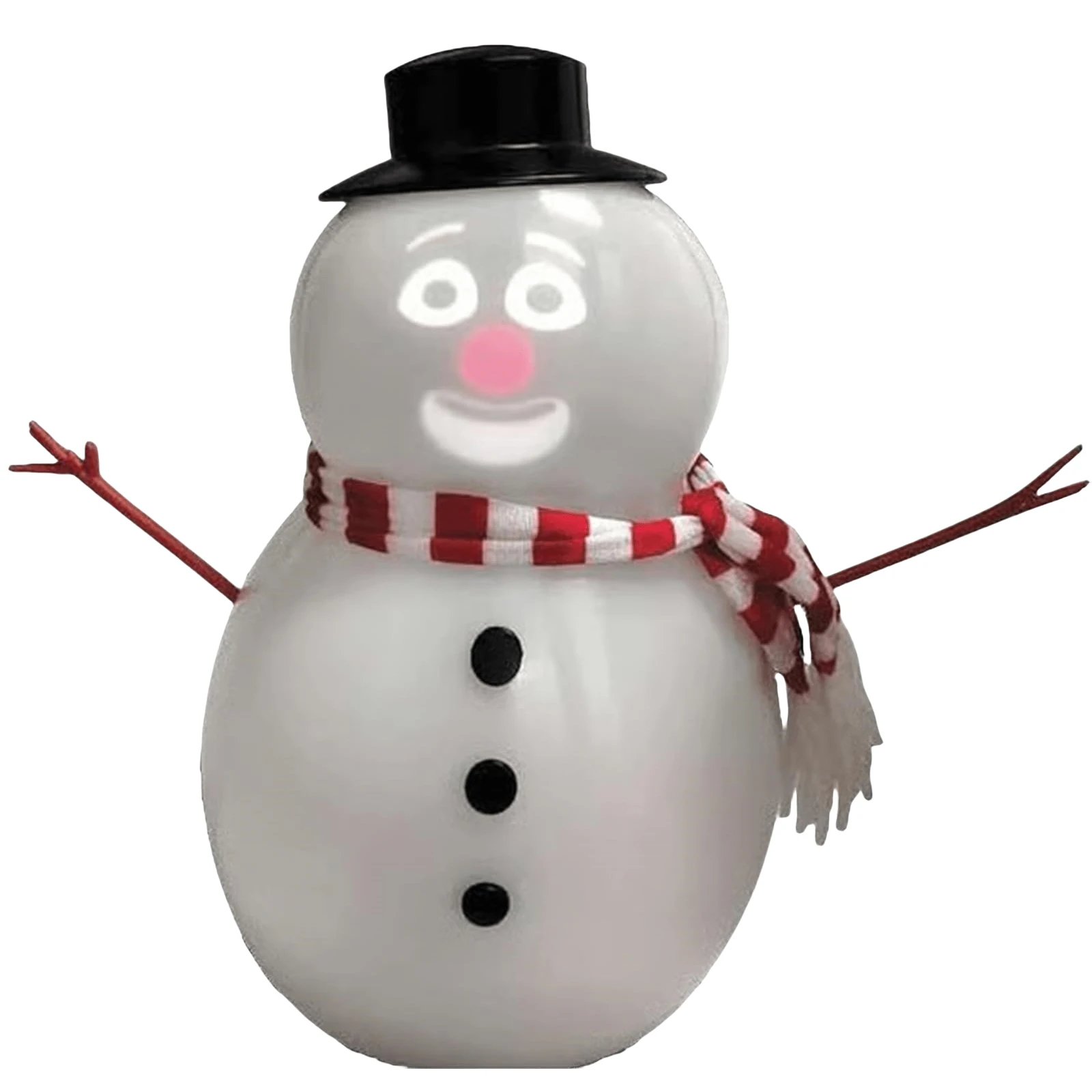 Snowman Christmas Decoration with Built-In Projector Speaker Cute Animated Snowman Singing Dancing Snowman for Indoor Apartment