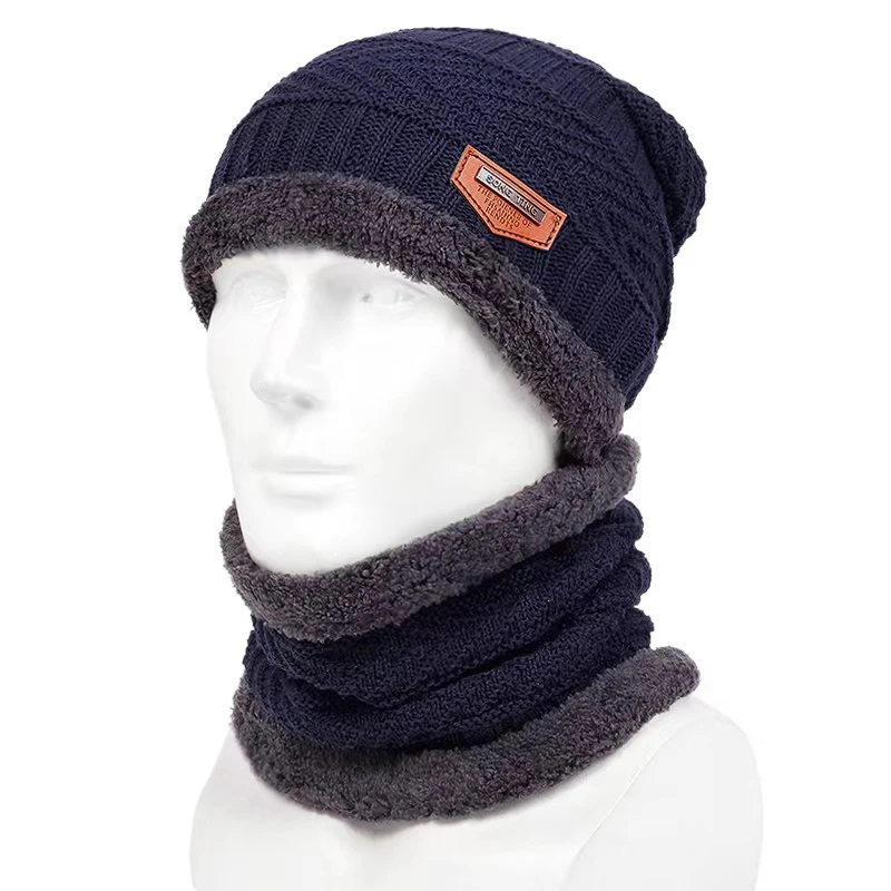 Winter Hats Winter Warm Hat Skullies Beanies Hats For Men Women Wool Scarf Caps Balaclava Mask Bonnet Knitted Hats