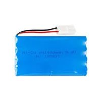 9.6v 3000mAh 5000mAh 6800mAh Rechargeable Battery or 700mAh 1400mAh Nimh NiCD AA Battery Pack For Rc toys Cars Tanks Robots Guns 3