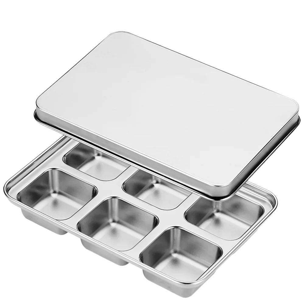 Stainless Steel Ice Cube Mold Wear Resistant Freezer Tray Household Ice Tray Cube Maker Ball Tool Kitchen Bar Accessory
