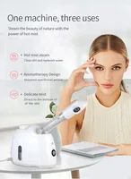 Vapeur Visage, Vaporisateur Visage Skincare, Sauna Facial Pour Visage, Defroisseur Vappeur, pour Soins Hydratants, Nettoyage en Profondeur du Visage pour Salon Spa 3
