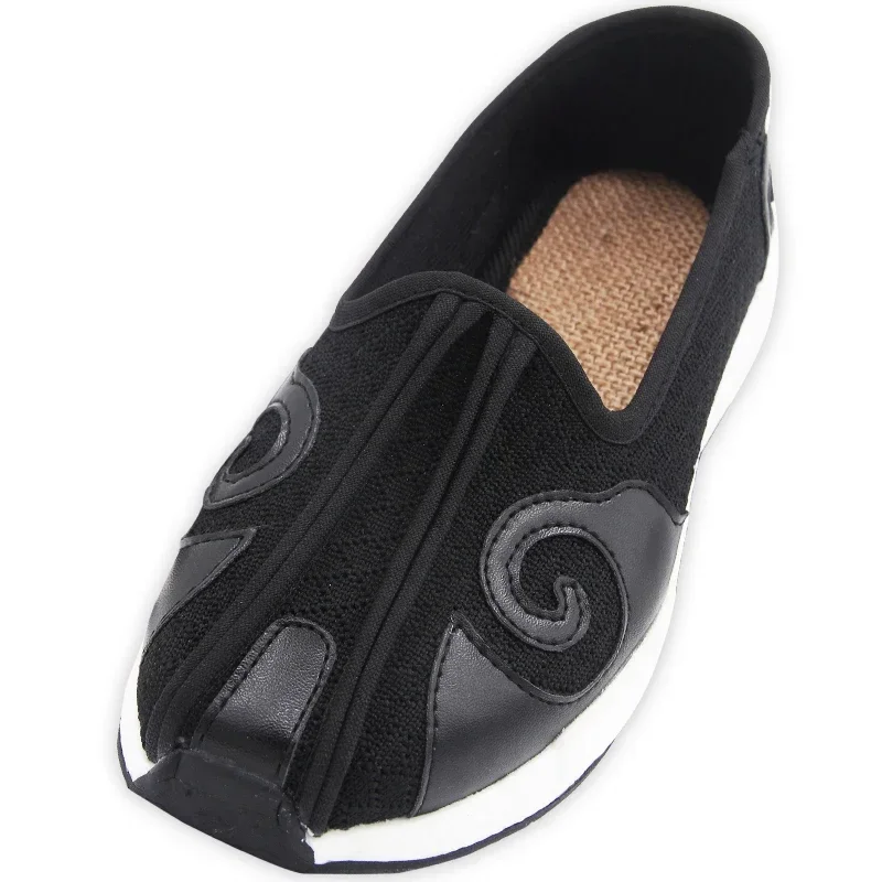 Kung fu Shoes Tai chi Wing Chun Chinese Traditional Martial arts Sports Sneakers Wudang Taoist manual cotten fabric breathable