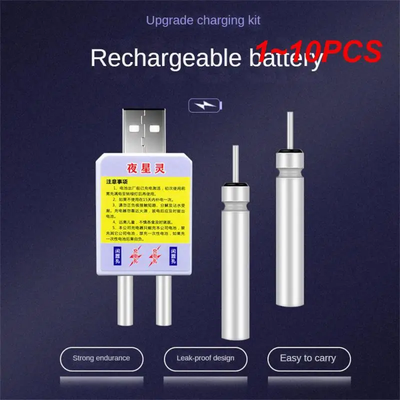 

Перезаряжаемый аккумулятор CR425, 1-10 шт., подходит для зарядных устройств USB, аккумуляторная батарея для рыбалки