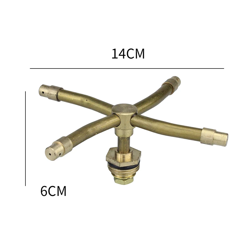 360 Degree Automatic Garden Sprinklers Watering Grass Lawn Rotary Nozzle Rotating Water Sprinkler System Garden Supplies