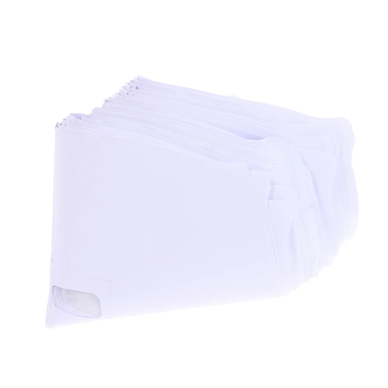 페인트 필터 종이 정화 여과 컵 깔때기, 일회용 종이 100 메쉬, 50 개