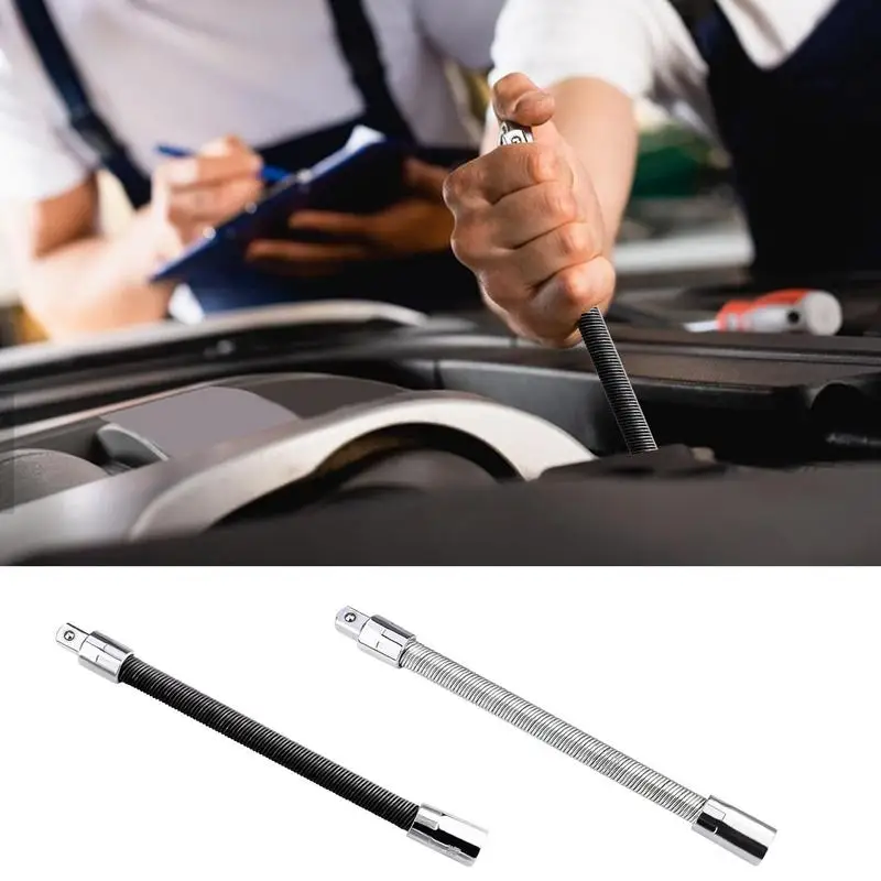 

Car Flexible Socket Extension Rod Ratchet Wrench Driver Socket Electrical Spanner Drill Tool Automobile Repair Car Accessory