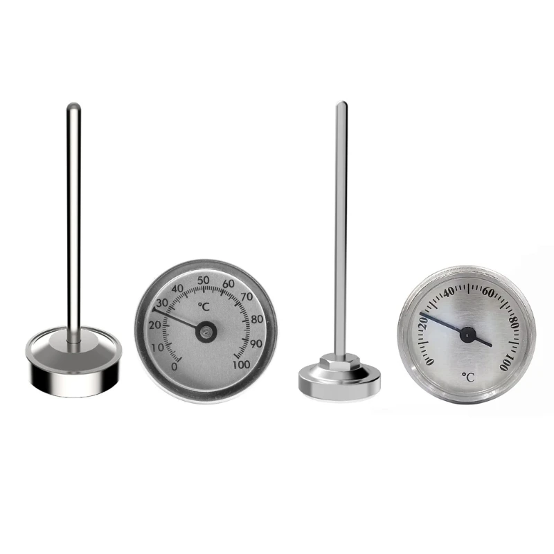 

Practical Milk Thermometer Reliable Stainless Steel Thermometer for Kitchen Drop Shipping