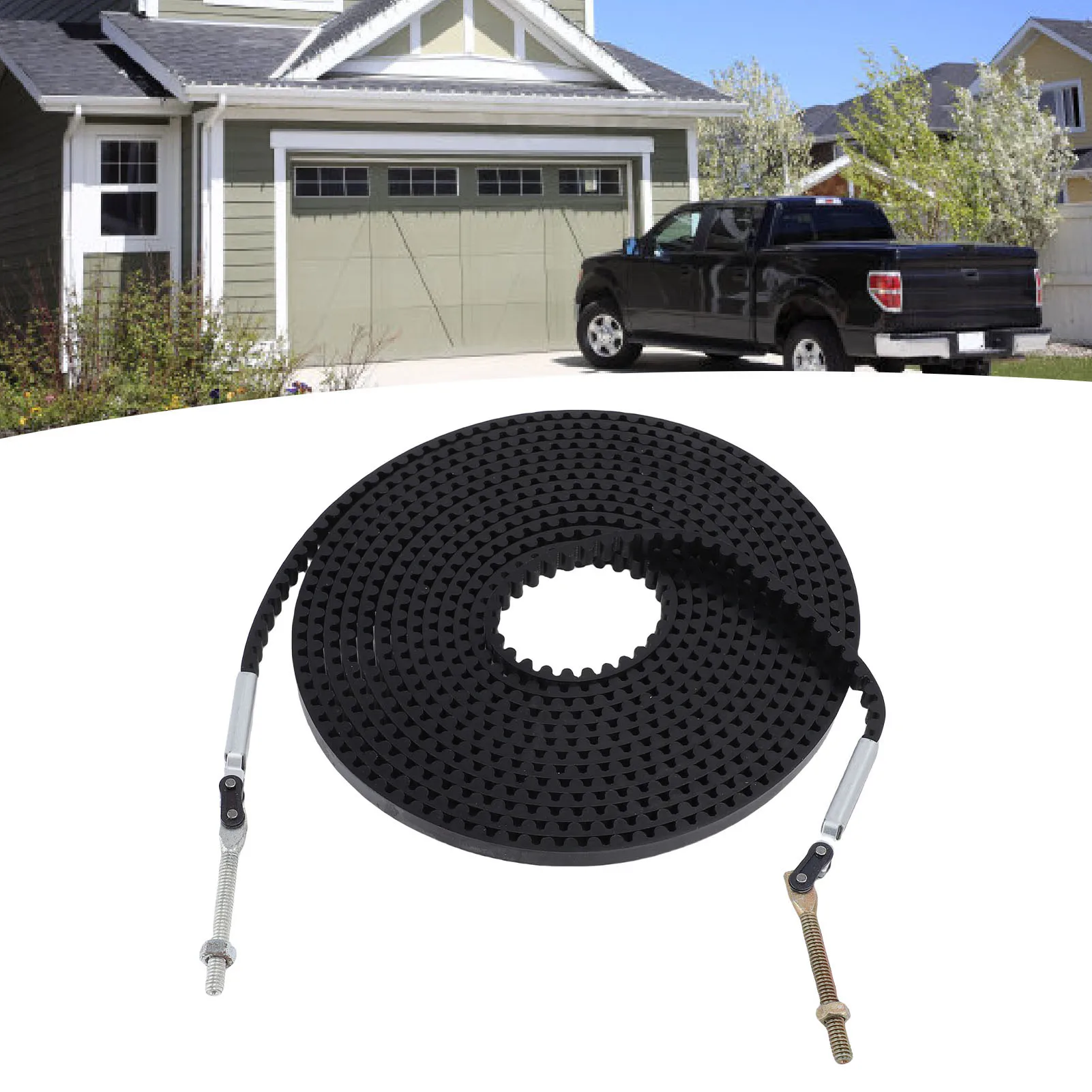 Garage Door Drive Belt Fit for Genie 3053 3055 2055 7155 1055 1155 SilentMax 750 SilentMax 550 8ft Door 39354S.S Opener Replacem