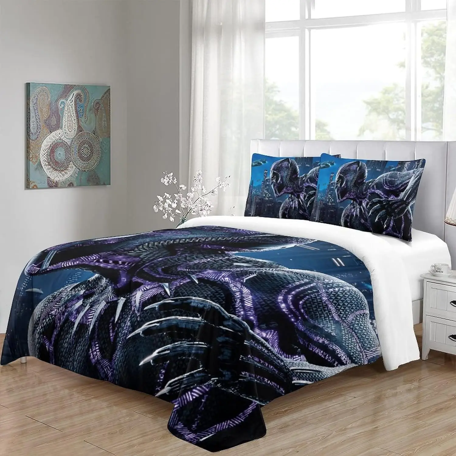 Bedding Sets Black Panther Comforter Walmart Black Panther Bedding