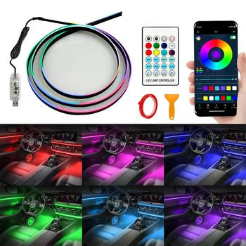 43-inch RGB Car Ambient Light Strip 1