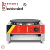 40cm Professional Commercial Electric Single Head Pan Cake Fruit Machine Crepe Maker Flying Cake Snack Crepe Making Equipment 2