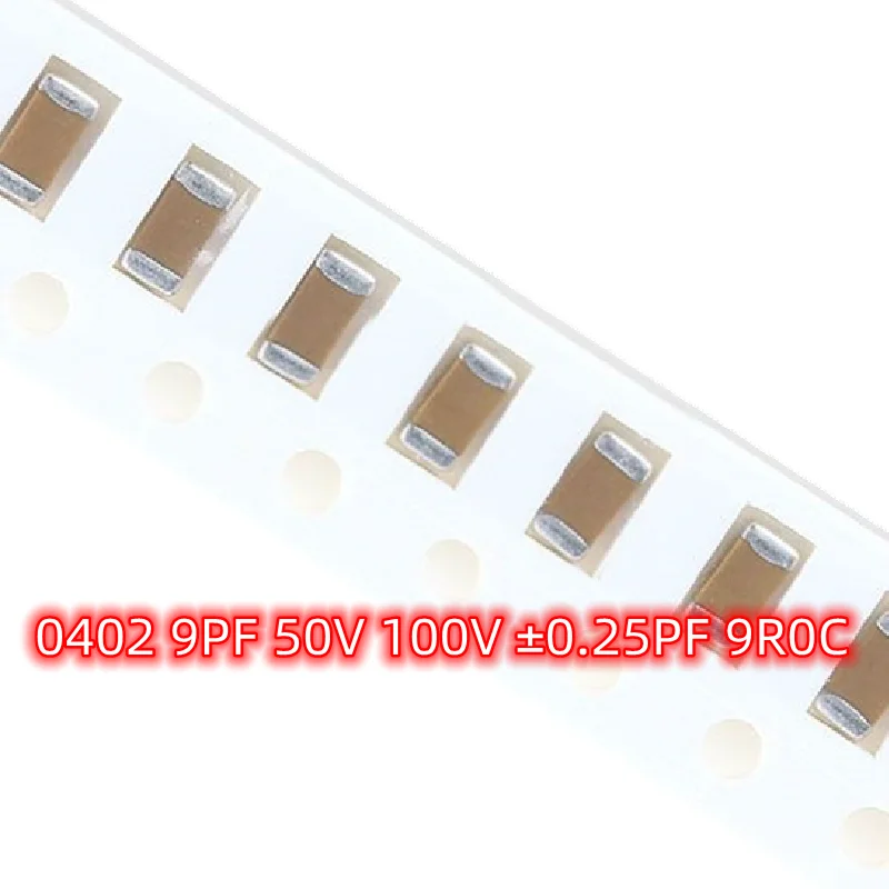 

Керамический конденсатор с чипом 9R0C 100, 0402 шт.