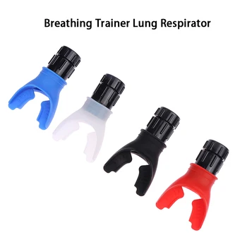 Respiratore per la respirazione Respiratore polmonare Attrezzatura per il fitness Silicone respiratorio Allenamento ad alta quota Strumento per esercizi espirativi all'aperto