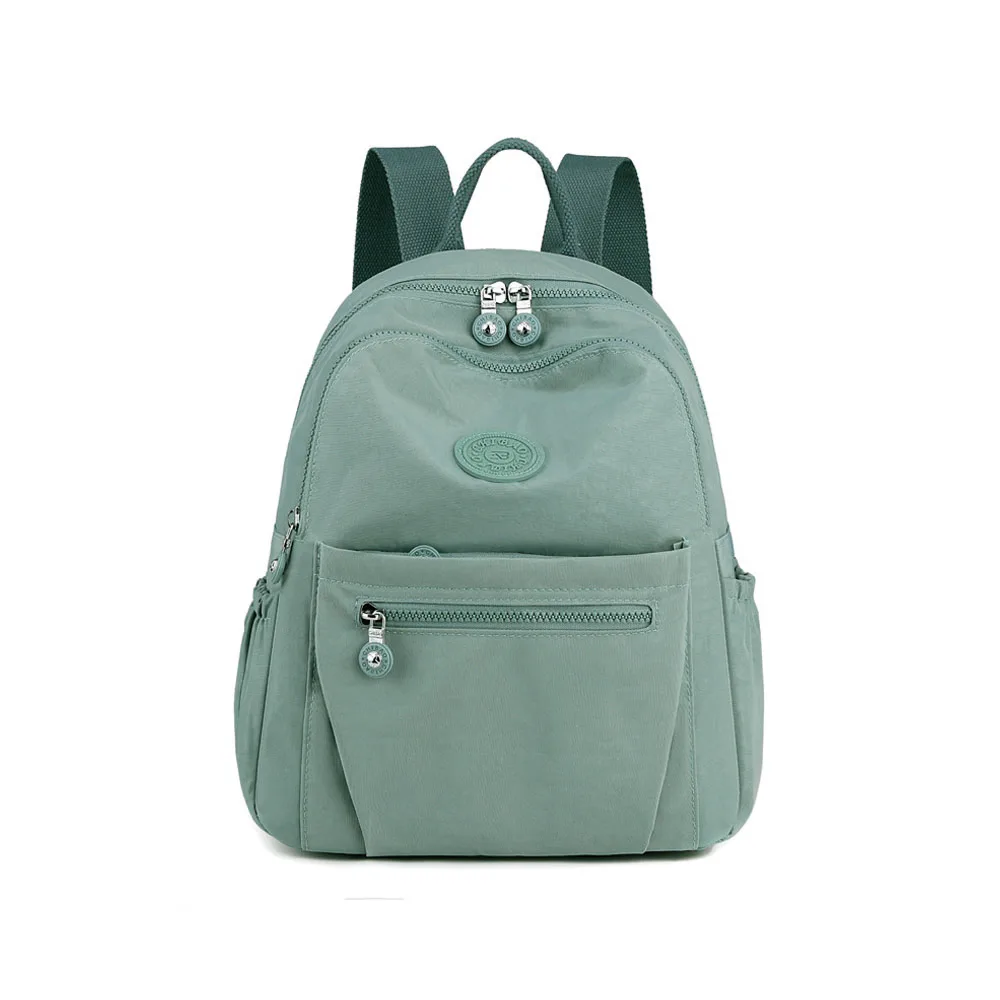 

Mini Nylon Women Backpacks Students School Bags Casual Lightweight Small Daypack