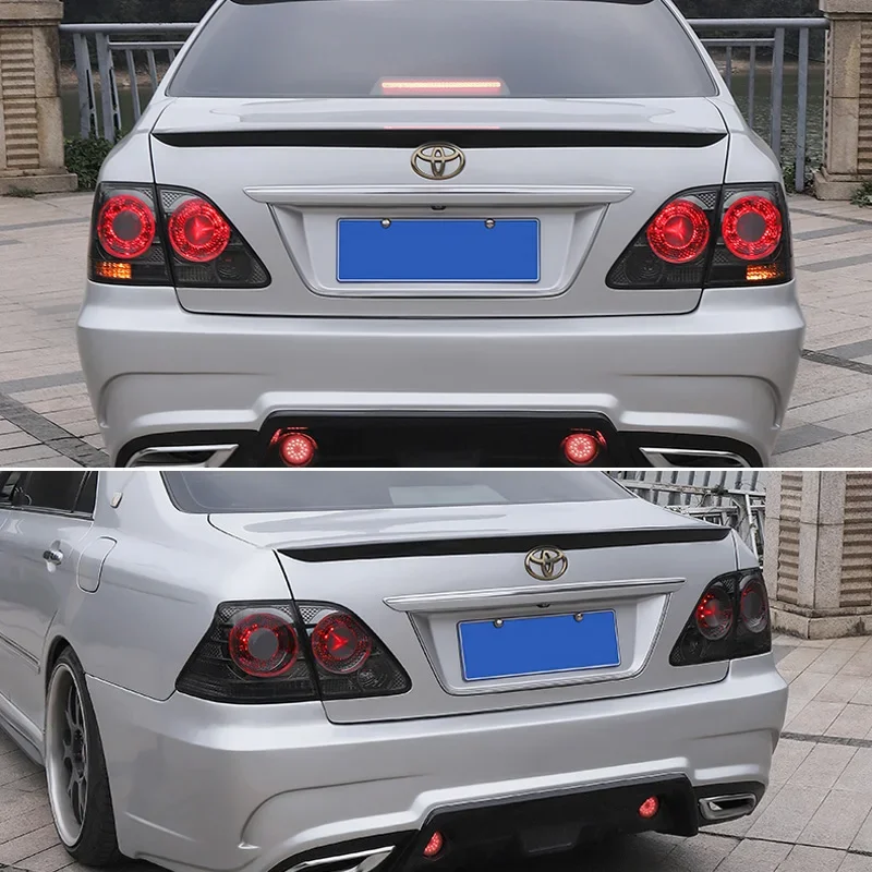 Fanali posteriori a LED per auto per Toyota Crown 2005 2006 2007 2008 2009 Lampada da corsa posteriore Freno Reverse Indicatori di direzione dinamici Fanale posteriore per auto - immagine 2