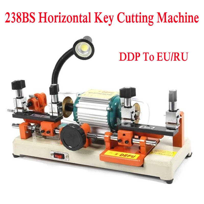 

LY 238BS Double Head Horizontal Key Cutter Cutting Machine For Car House Door Key Copy Duplicating Equipment