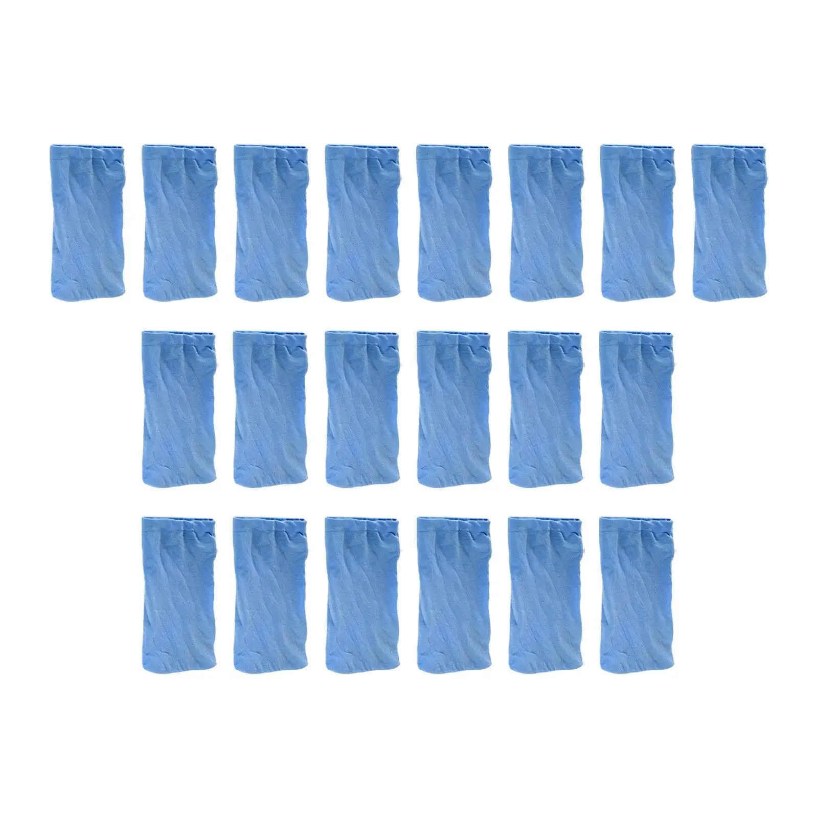 

20x Pool Skimmer Socks Reusable Easy to Clean Round Pool Sock Mesh Screen Net for in Ground and above Ground Pools Baskets