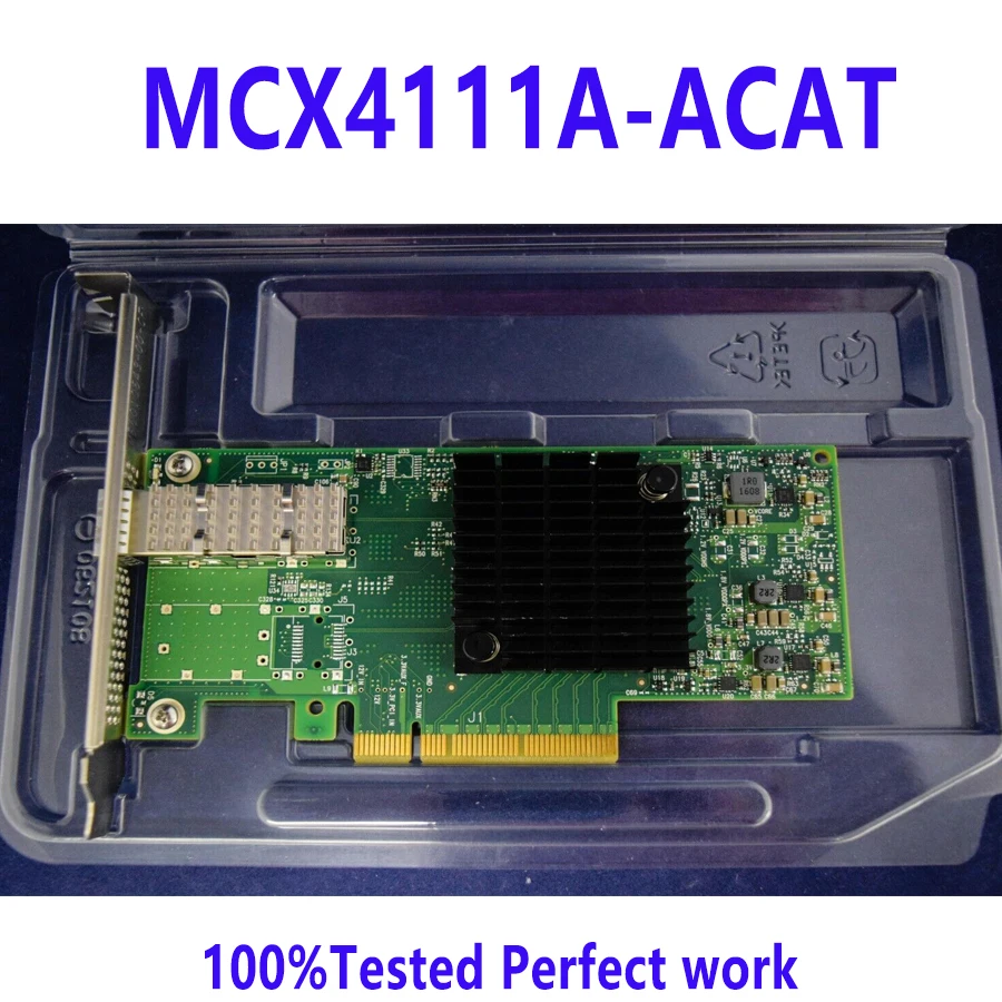 Mellanox 단일 포트 MCX4111A-ACAT ConnectX-4 Lx 25GbE SFP28 PCIe3.0 x8