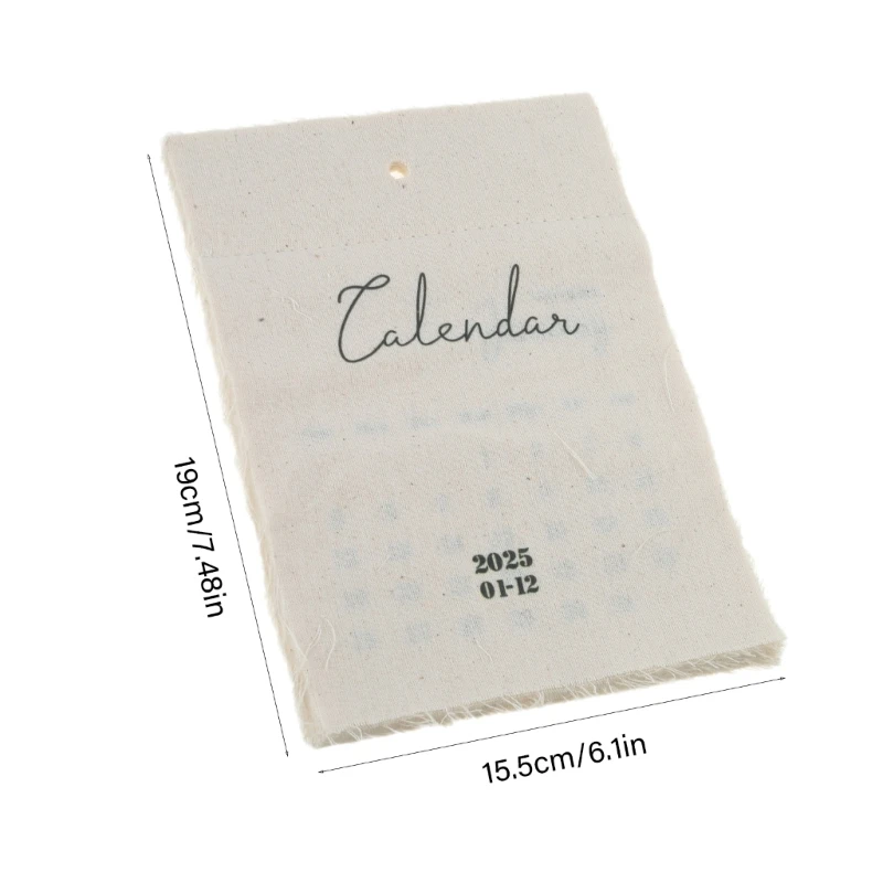 Contemporary Fabric Wall Calendar Efficient Planner Deadline Planners Suitable for Count down Activities desk calendar wall calendar