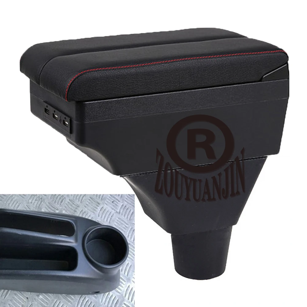 

For Honda Civic ep3 Armrest Box Elbow Rest Center Console Storage with Phone Charging USB Interface Cup Holder