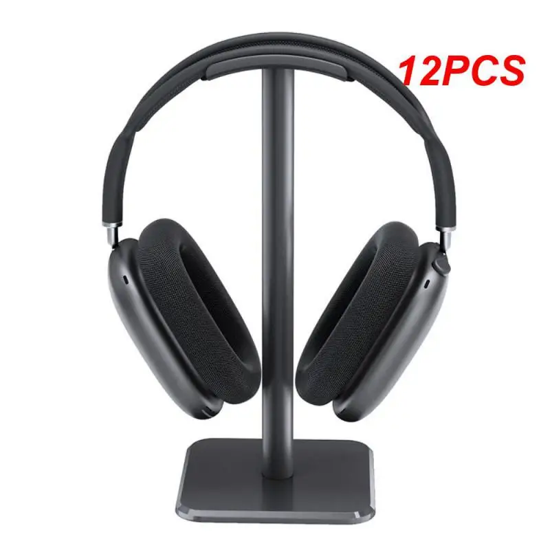 

12PCS Headphone Stand Universal Aluminuim Headset Holder Aluminum Supporting Bar Flexible Headrest Fashion Headphone Hanger