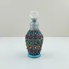 12ML Vintage Essential Oil Glass Jar Middle East Dubai Perfume Bottle Egyptian Style Glass Rod Empty Bottle Furnishings Decor 2