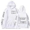 2023 Style Custom Hoodie Diy Text Couple Friends Family Logo Image Print Clothing Custom Sports Leisure Sweater Size Xs-4Xl 2