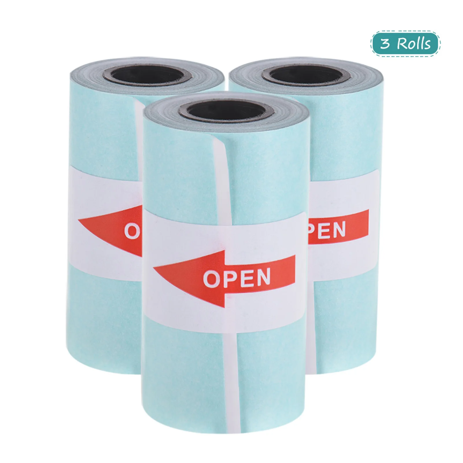 Paper Thermal Paper Roll 57*30mm With Self-adhesive For PeriPage A6 Pocket Thermal Printer