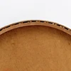Rattan Woven Storage Basket Room Round Placing Tray for Fruit Bread Breathable Desktop Organizer -Brown 3