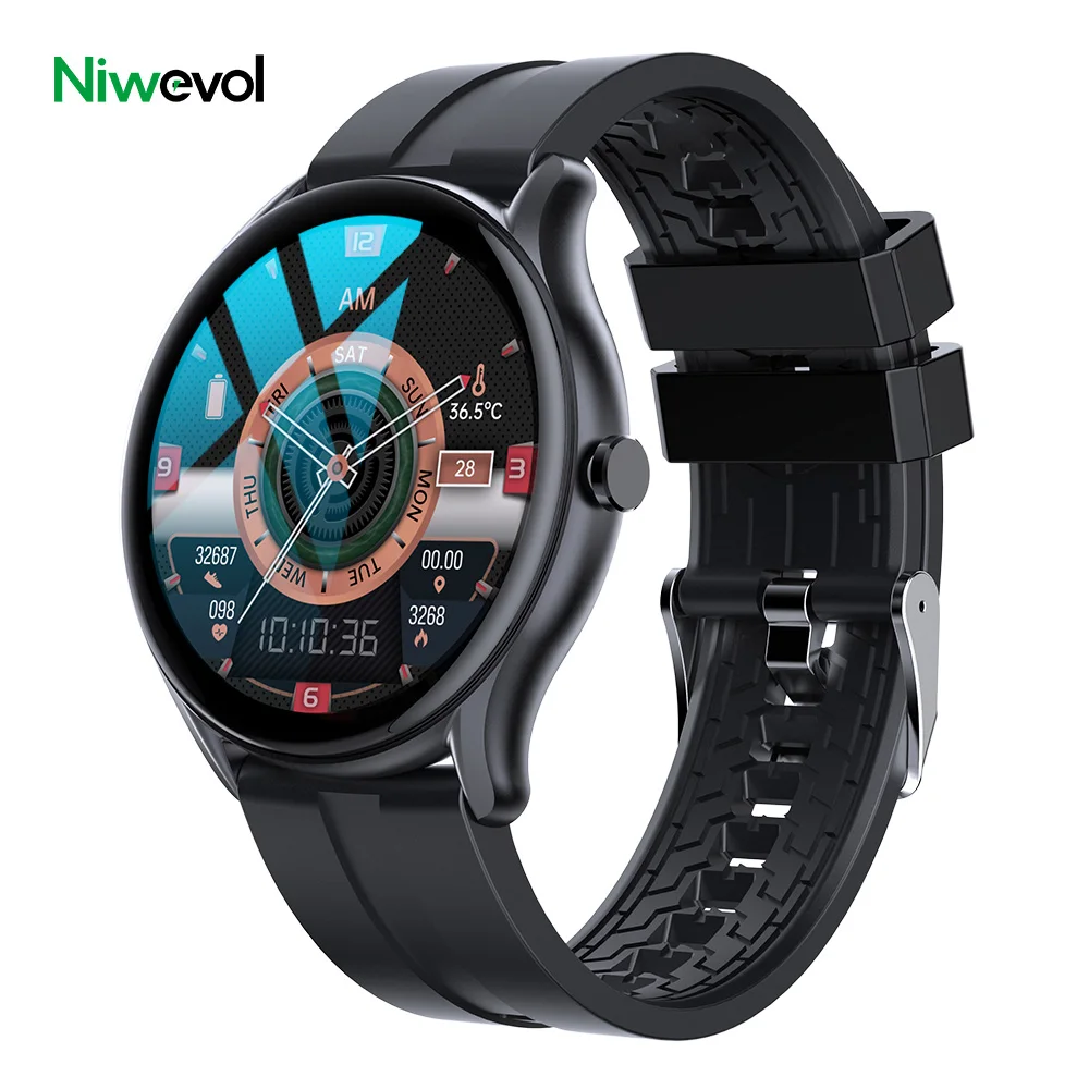 

Niwevol Smart Watch 2022 for Swimming Smartwatch 1.32 Inch 360*360 Watches Men Women Ip68 Waterproof Sports Fitness Bracelet