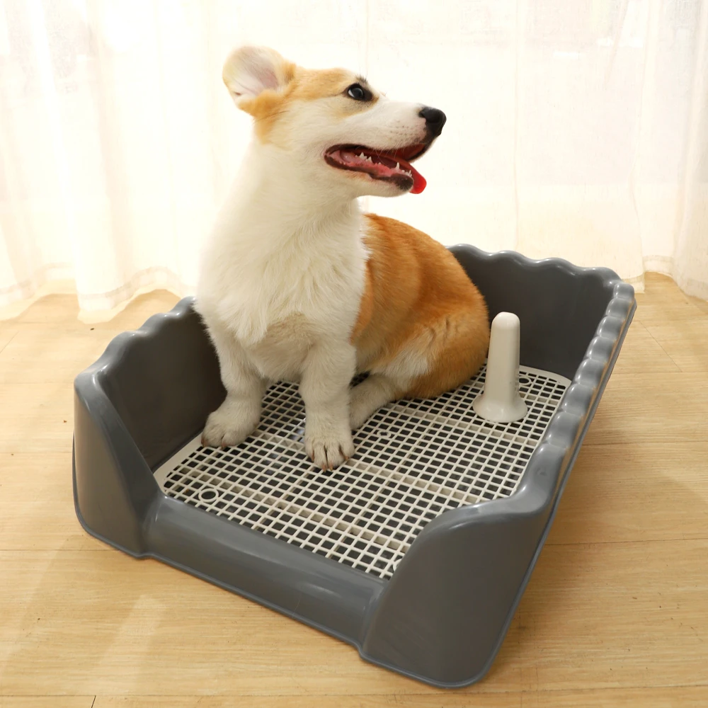 HOOPET Toilet Indoor Dogs Litter Boxes Dog Training Toilet Washable Litter Boxes for Puppy Training Cleaning Tools Pet Supplies