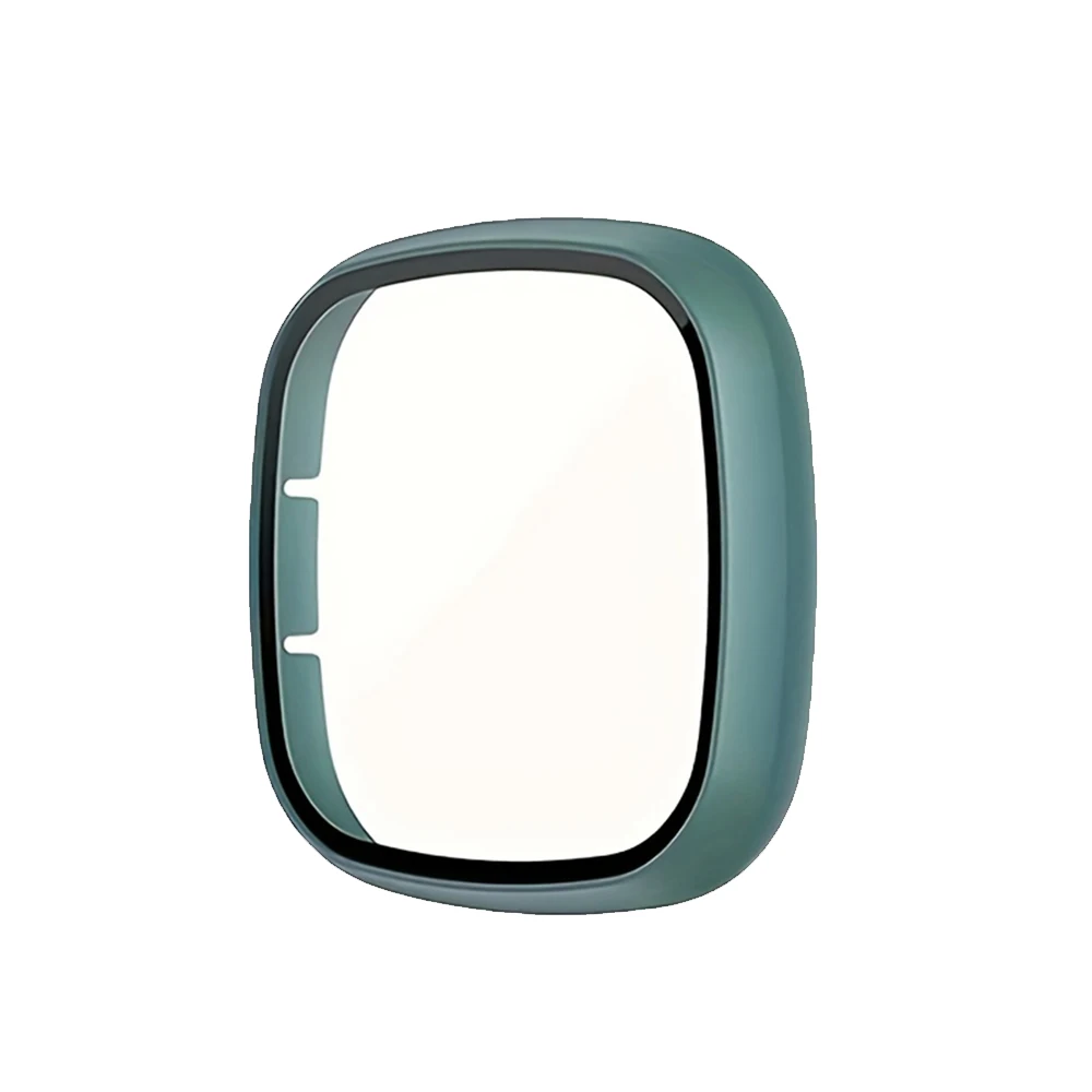 Glass+Case Full Protective Hard Matte Bumper Shell with Screen Protector
