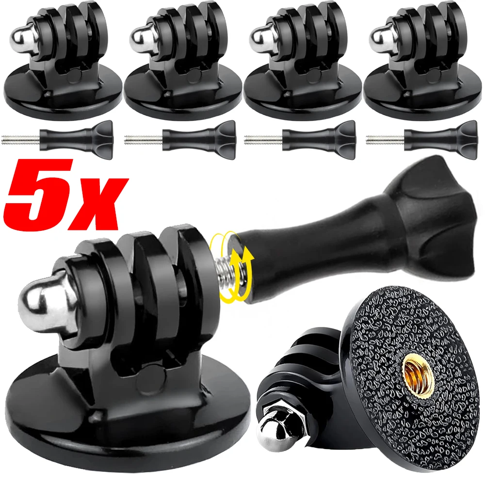 Tripod Mount Action Cameras Stand Holder Adapter For GoPro Hero 13 12 11 10 Insta360 Ace Pro DJI Osmo