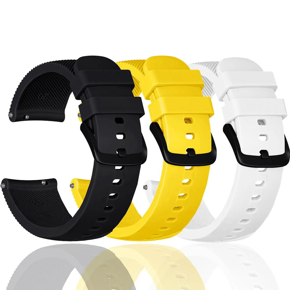Garmin Vivoactive 3 Forerunner 645 실리콘 스트랩 시계 밴드, Garmin Venu SQ 2 Plus 팔찌, 20mm, 245m 158 55