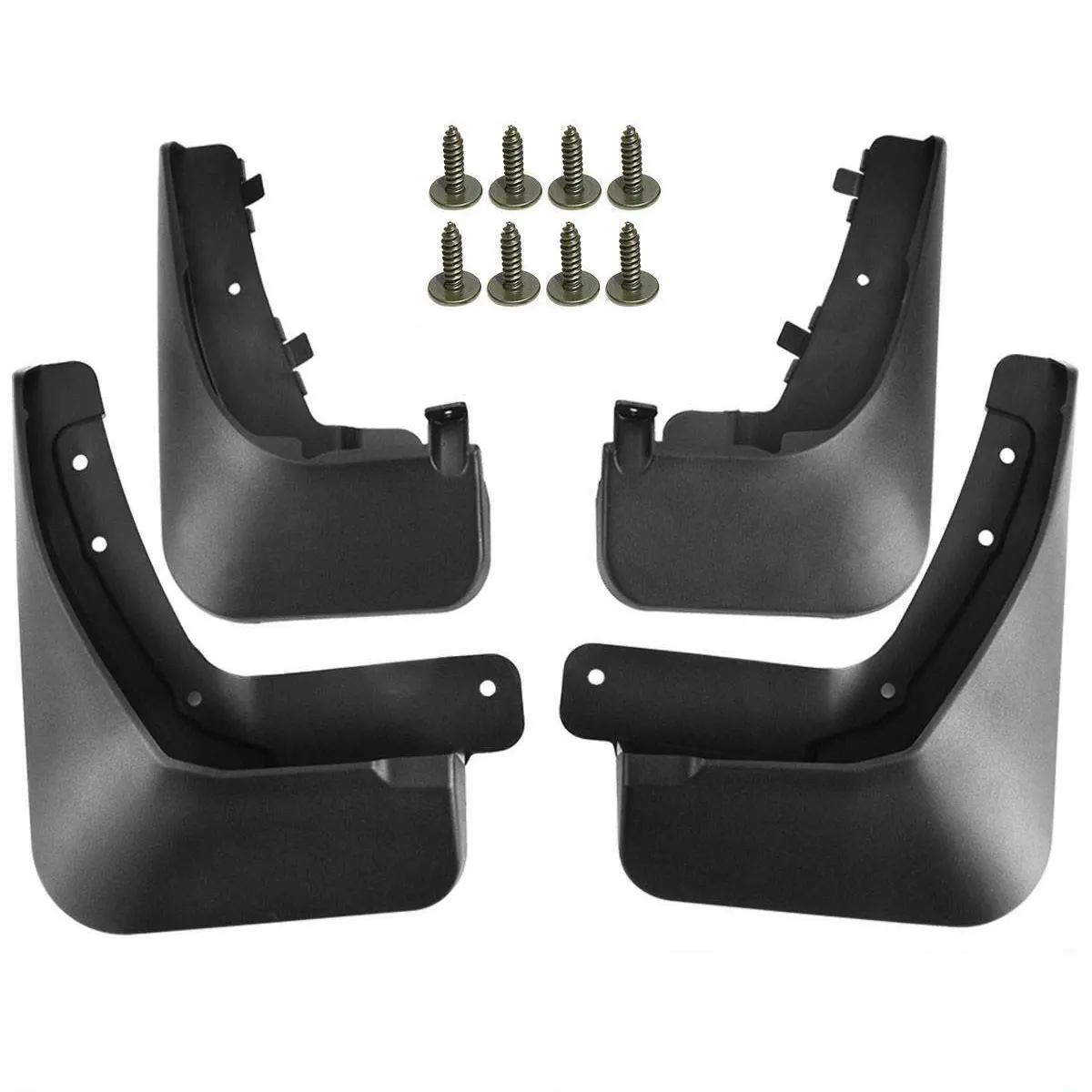 

4PCS Front Rear Mud Flaps Splash Guards Mudguards For Lincoln Aviator 2020 2021