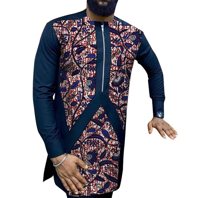 Emeka Print and Dashiki Shirt - Image 4